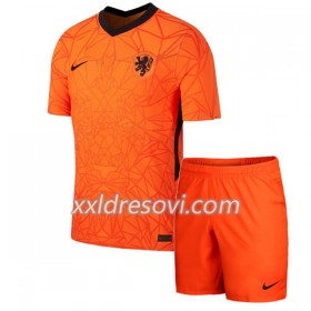 Nizozemska Domaći Dječji Komplet Dresovi za Nogomet Euro 2020 (+ kratke hlače)